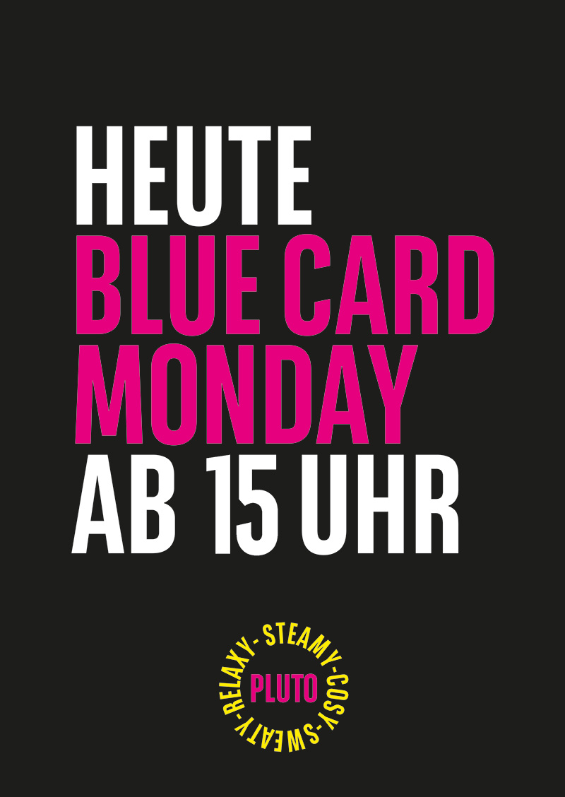 Heute Blue Card Monday A4